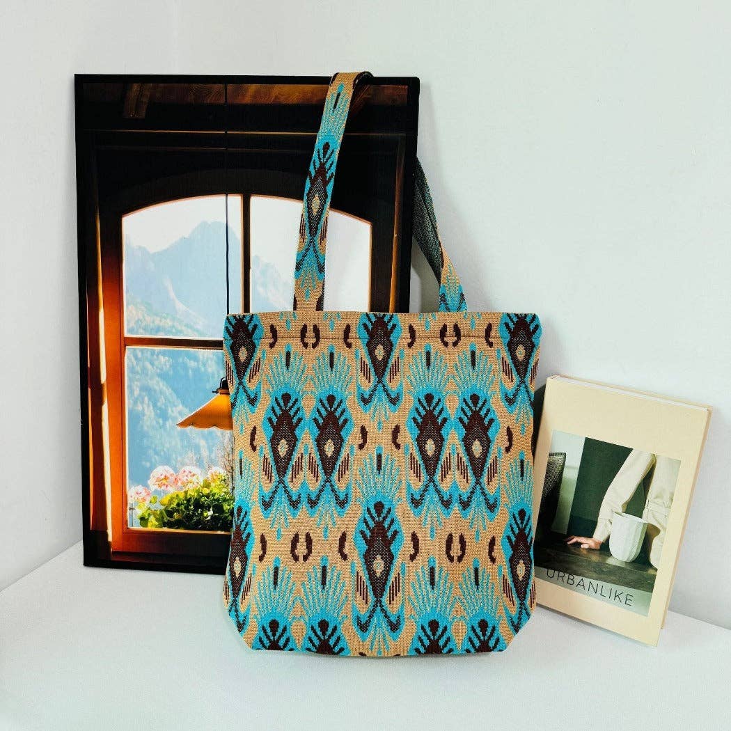 
                  
                    Atlas Jacquard Knit Shoulder Bag
                  
                