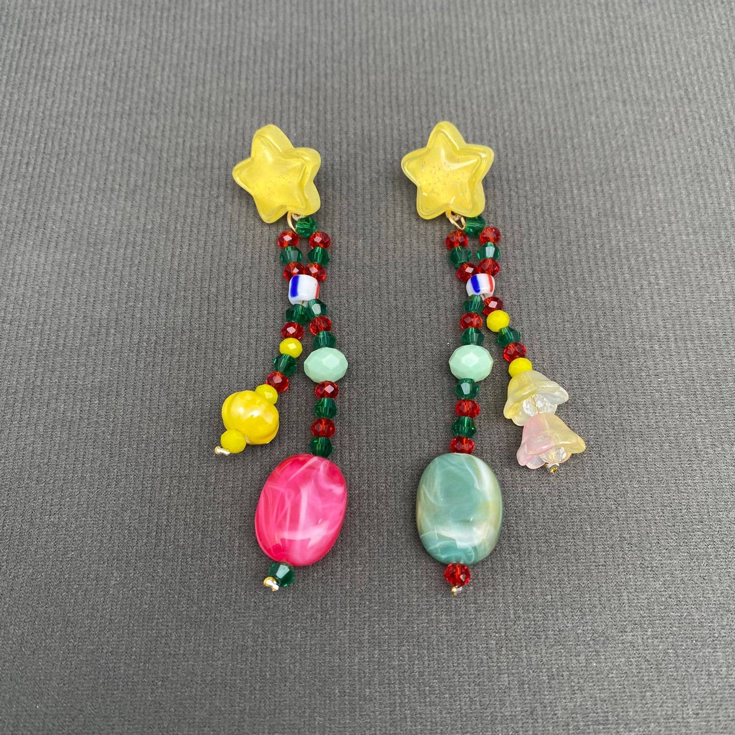 
                  
                    Acrylic + Resin Color Story Earrings
                  
                