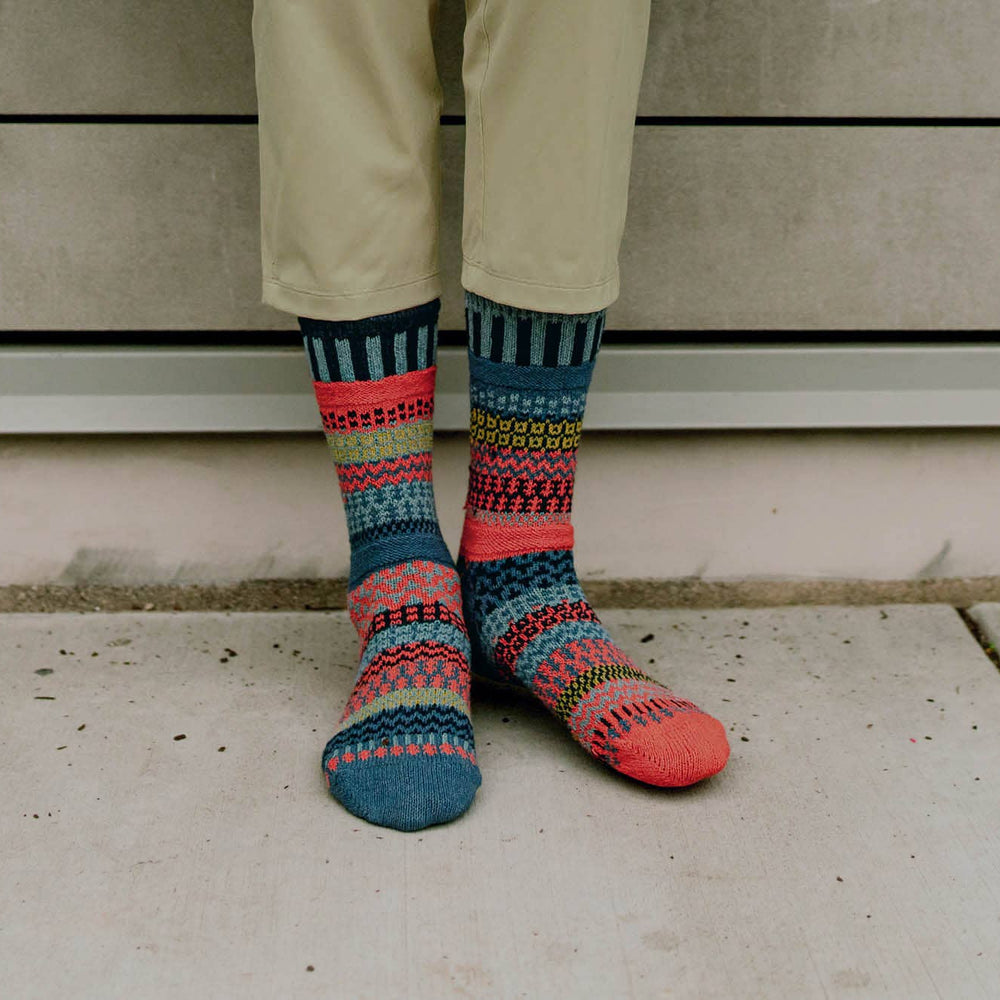 
                  
                    Masala Mismatch Crew Socks
                  
                