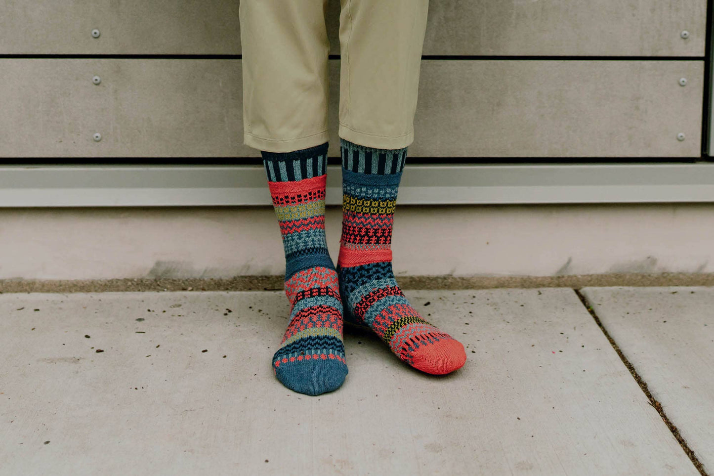 
                  
                    Masala Mismatch Crew Socks
                  
                