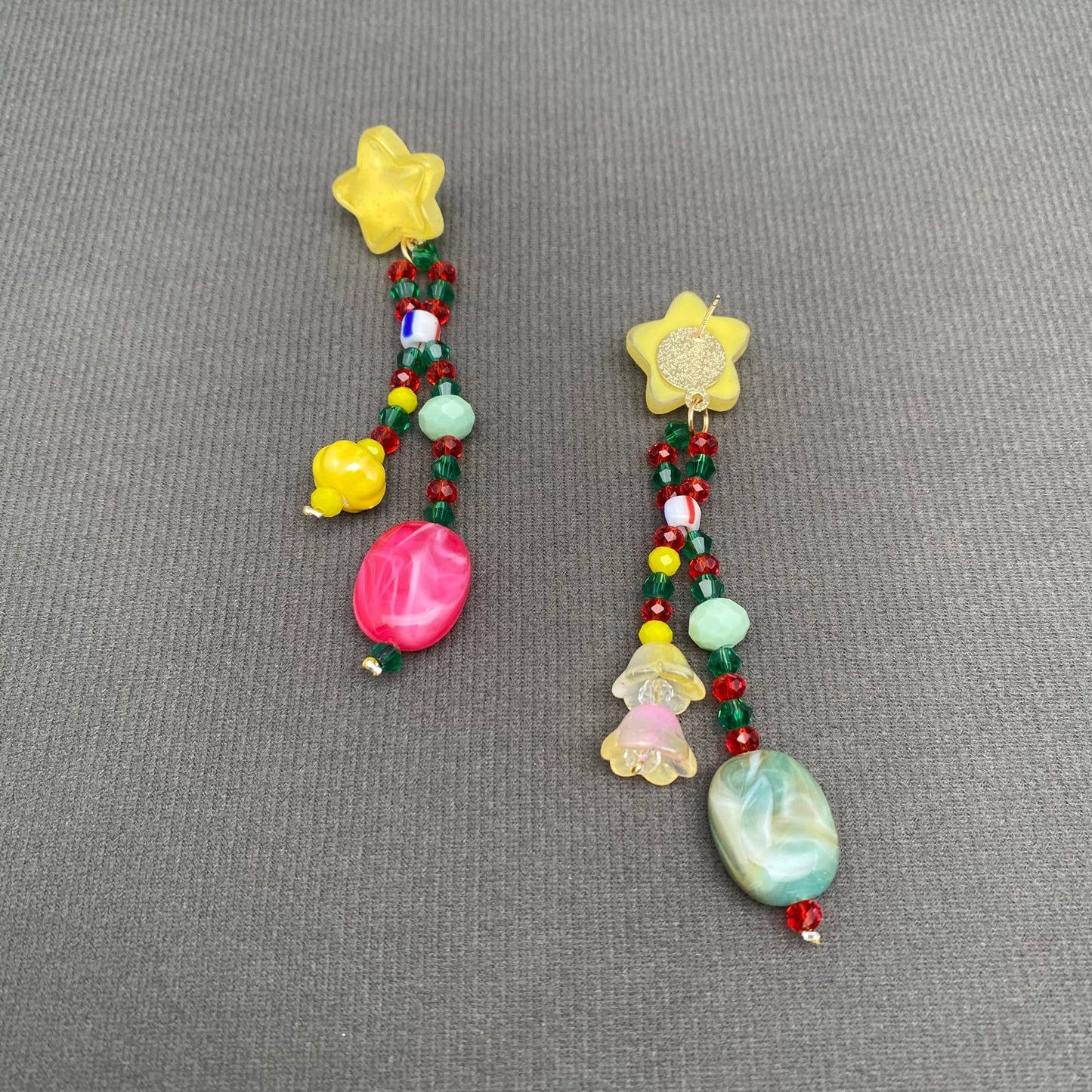 
                  
                    Acrylic + Resin Color Story Earrings
                  
                