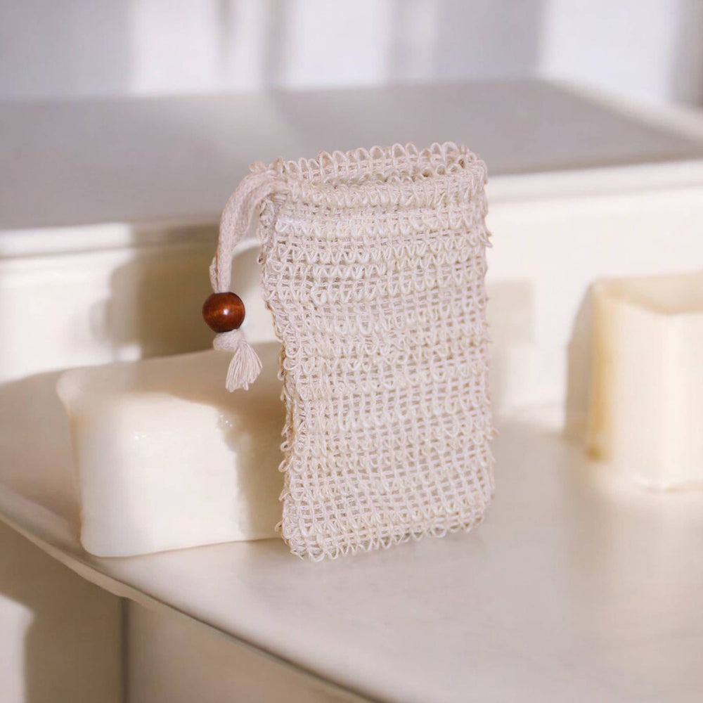 
                  
                    Exfoliating Sisal Soap Saver Bag
                  
                