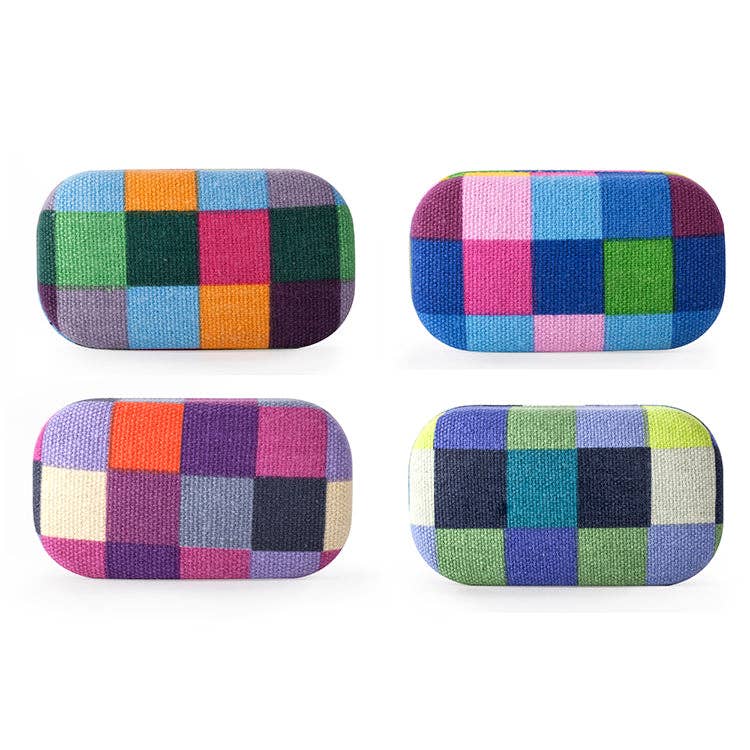 
                  
                    Checkered Fabric Travel Case by Kikkerland
                  
                