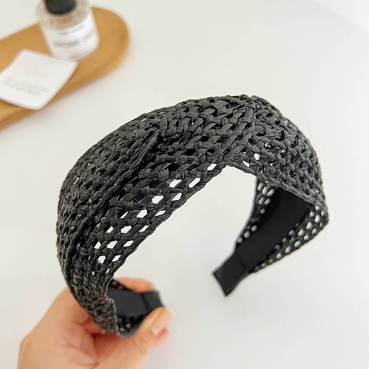 
                  
                    Woven Twist Top Headband
                  
                