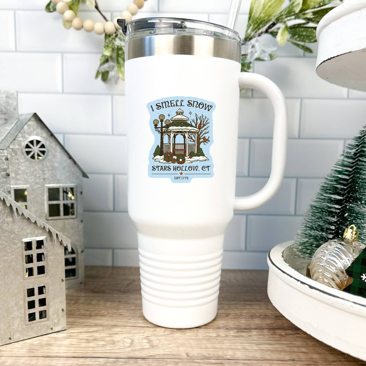 
                  
                    Smells Like Snow Stars Hollow Sticker
                  
                