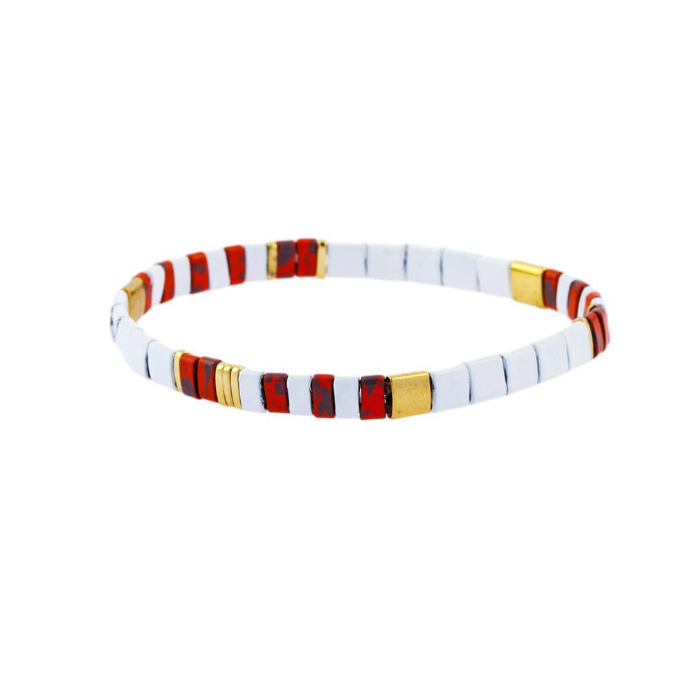 
                  
                    5mm Glass TILA Beaded Elastic Bracelets
                  
                