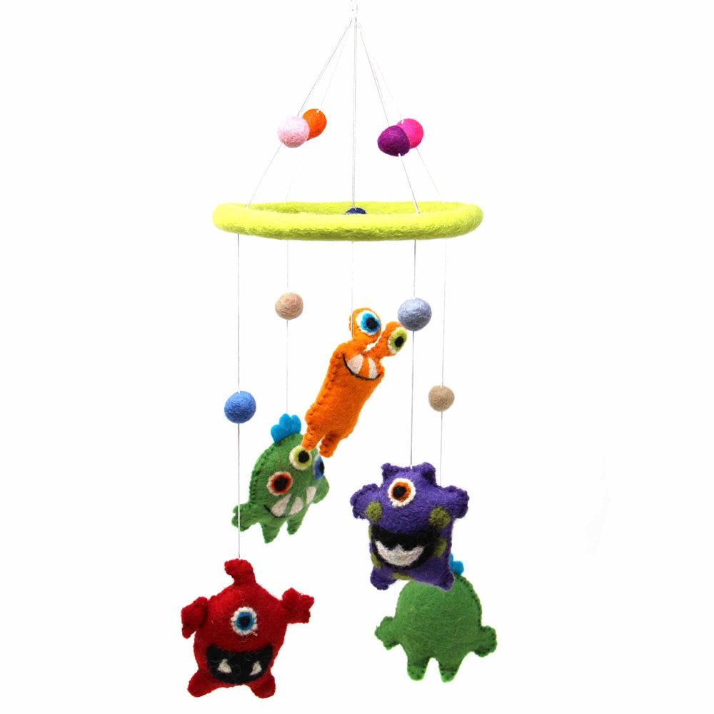 
                  
                    Silly Monsters Felt Baby Nursery Mobile
                  
                