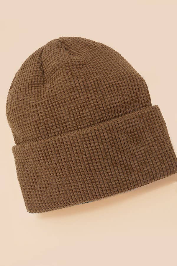 
                  
                    Waffle Knit Beanie
                  
                
