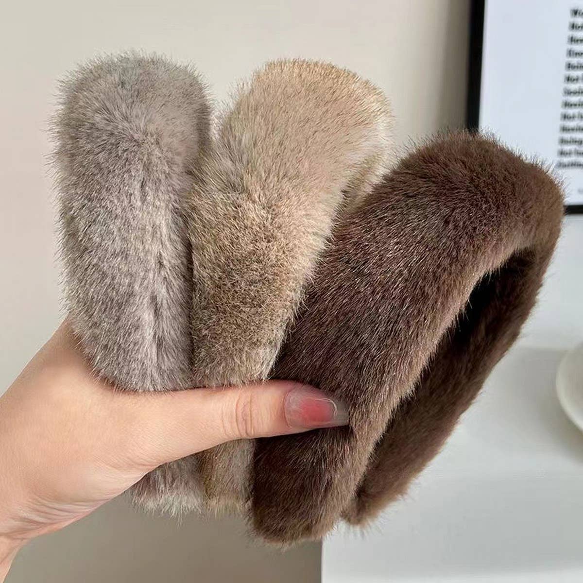 
                  
                    Bamboo Faux Fur Headband
                  
                