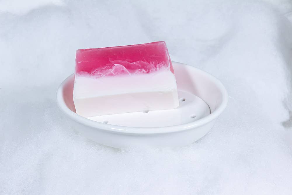 
                  
                    Porcelain Strainer Soap Dish
                  
                
