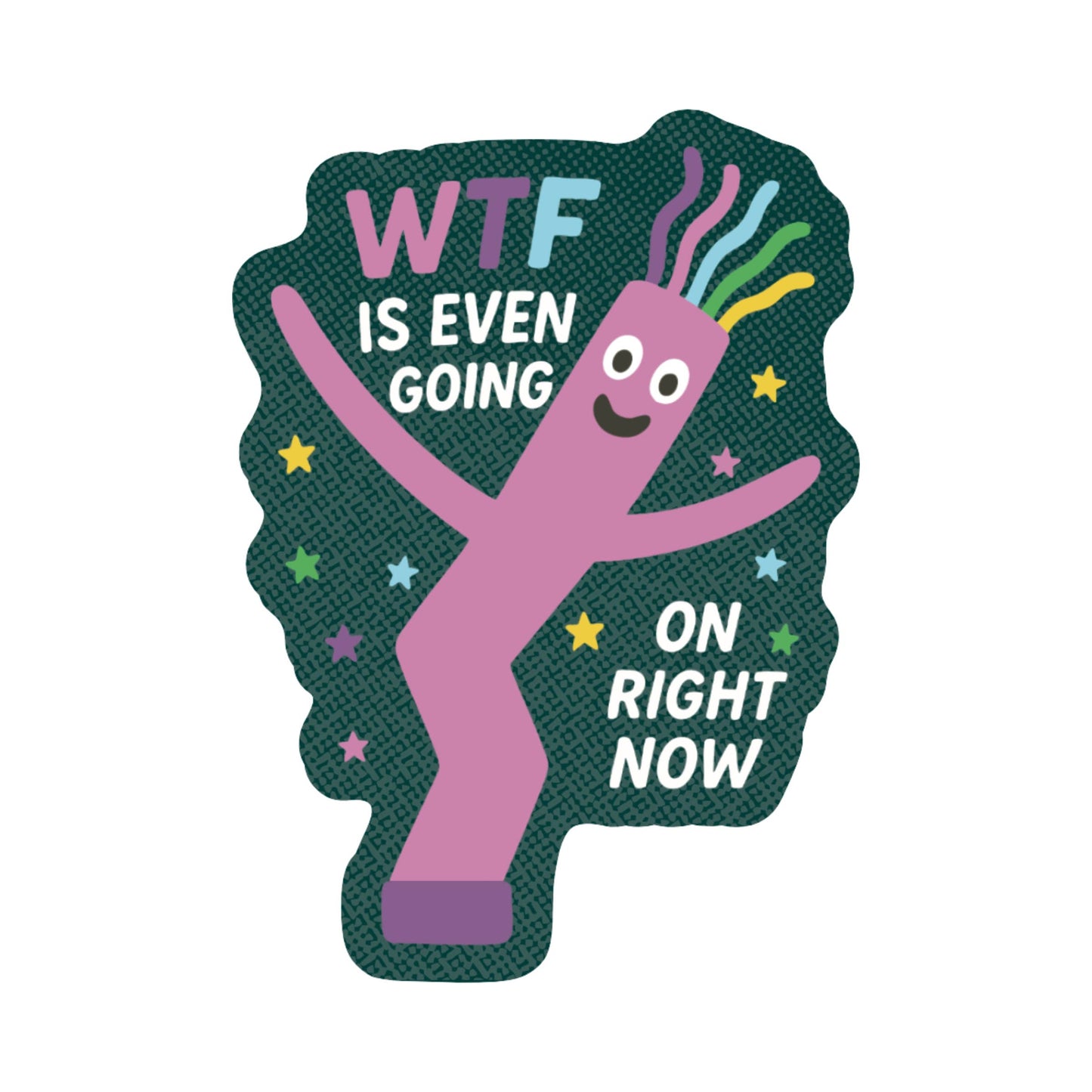 
                  
                    Floppy Tube Man Vinyl Sticker
                  
                