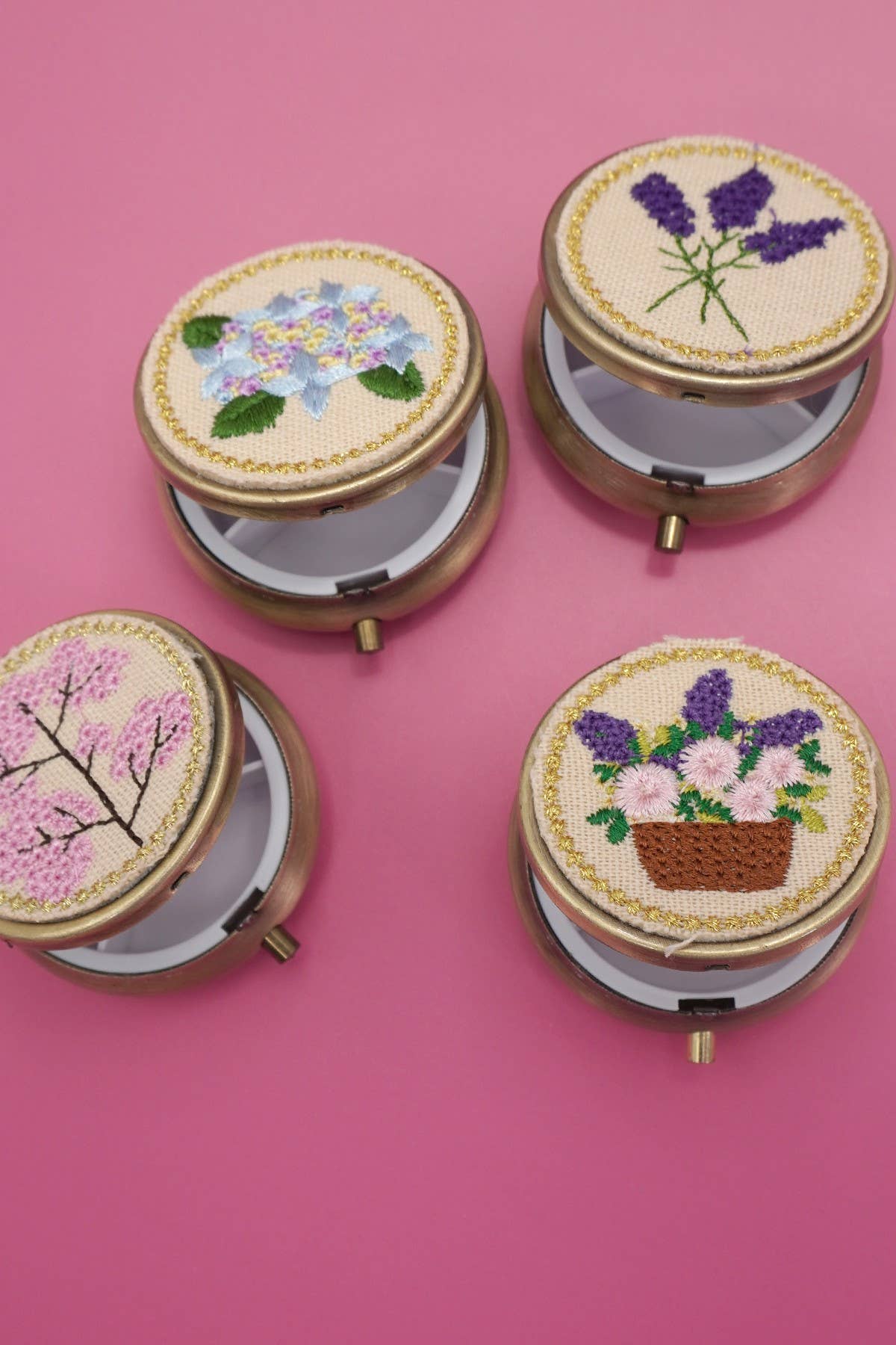
                  
                    Floral Embroidered Compact Organizer
                  
                