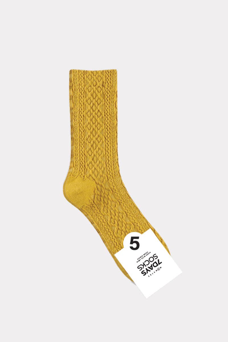 
                  
                    Textured Waffle Socks
                  
                