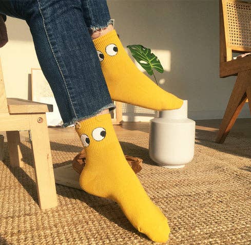 
                  
                    "Look At Me" High Ankle Socks
                  
                