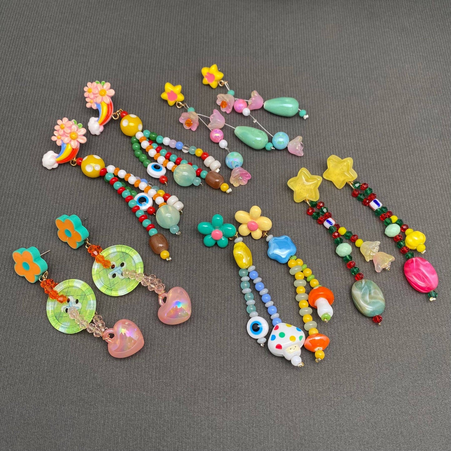 
                  
                    Acrylic + Resin Color Story Earrings
                  
                