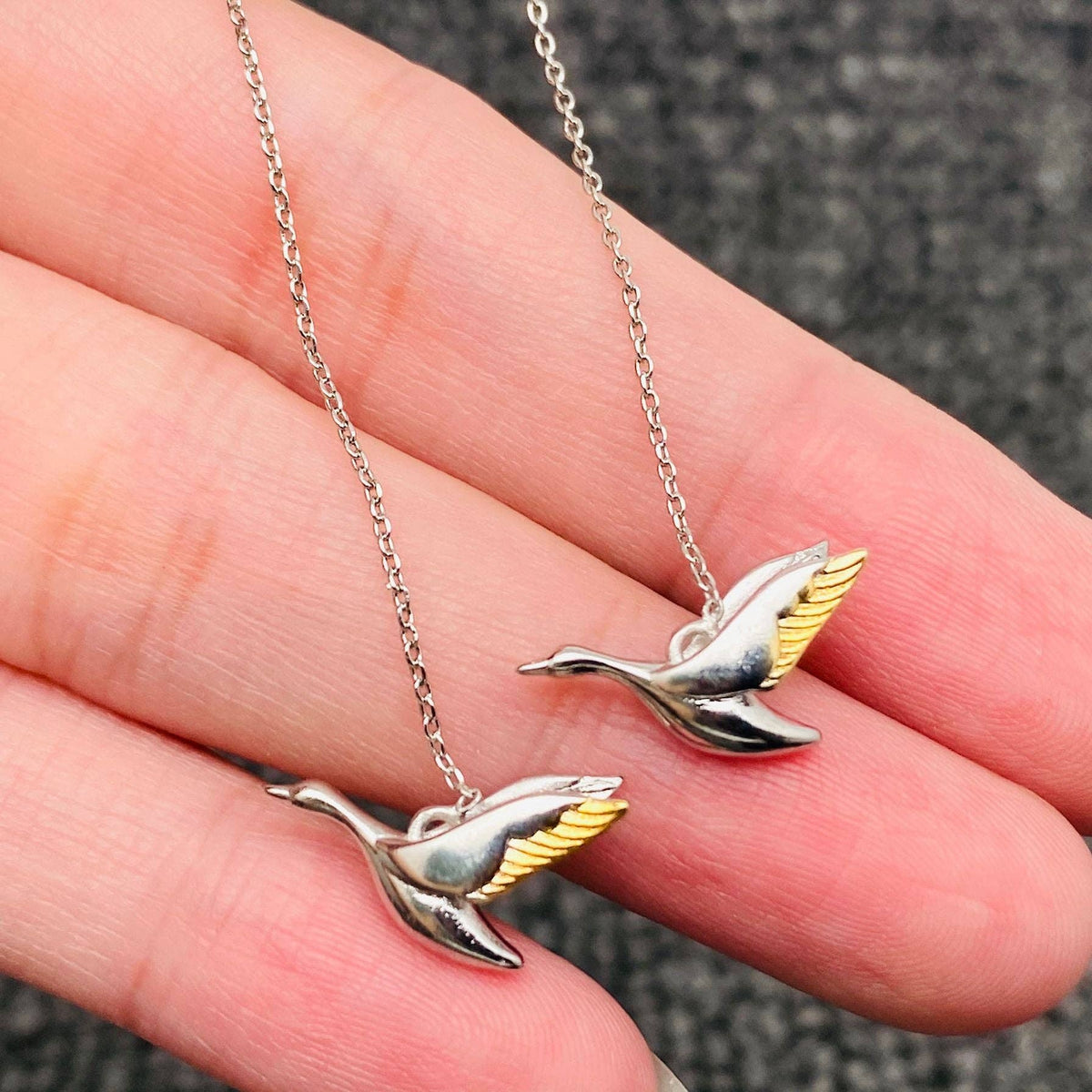 
                  
                    Wild Goose Threader Earring
                  
                