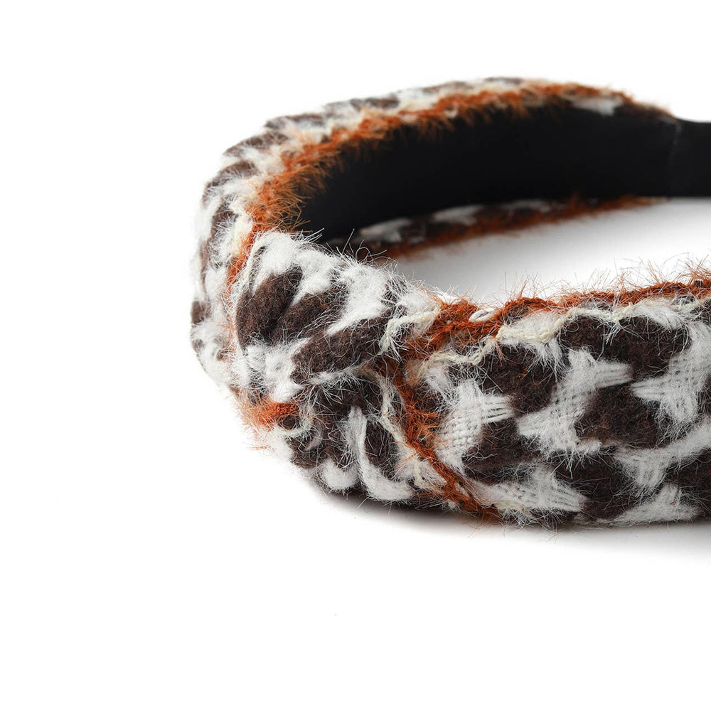 
                  
                    Houndstooth Autumn Headband
                  
                