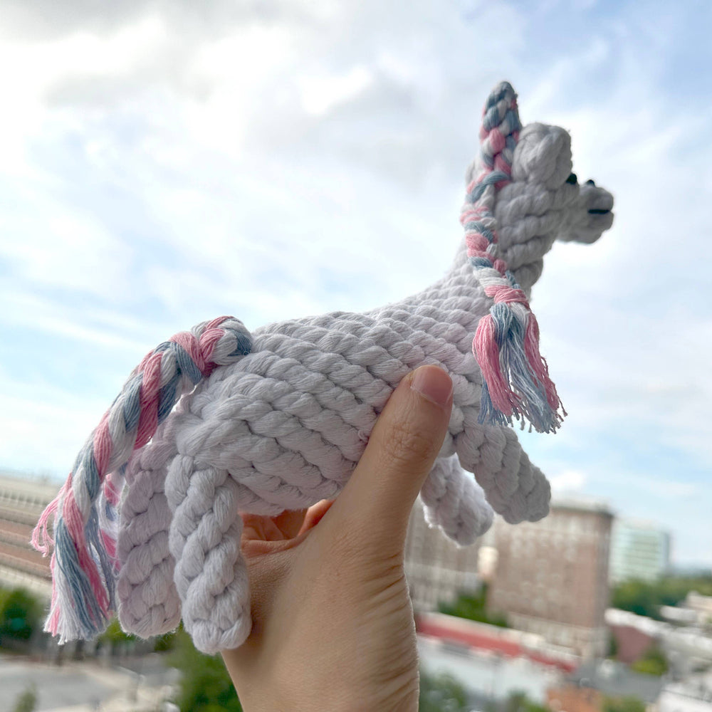 
                  
                    Unicorn Dog Rope Toy
                  
                
