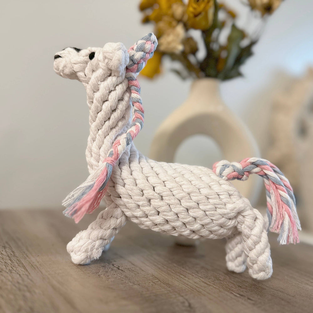 
                  
                    Unicorn Dog Rope Toy
                  
                