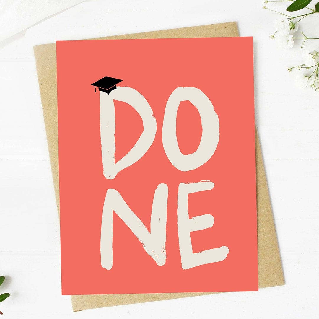 
                  
                    DONE Graduation Card
                  
                