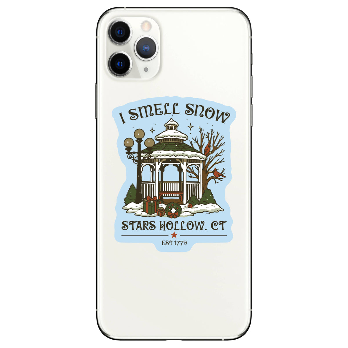
                  
                    Smells Like Snow Stars Hollow Sticker
                  
                