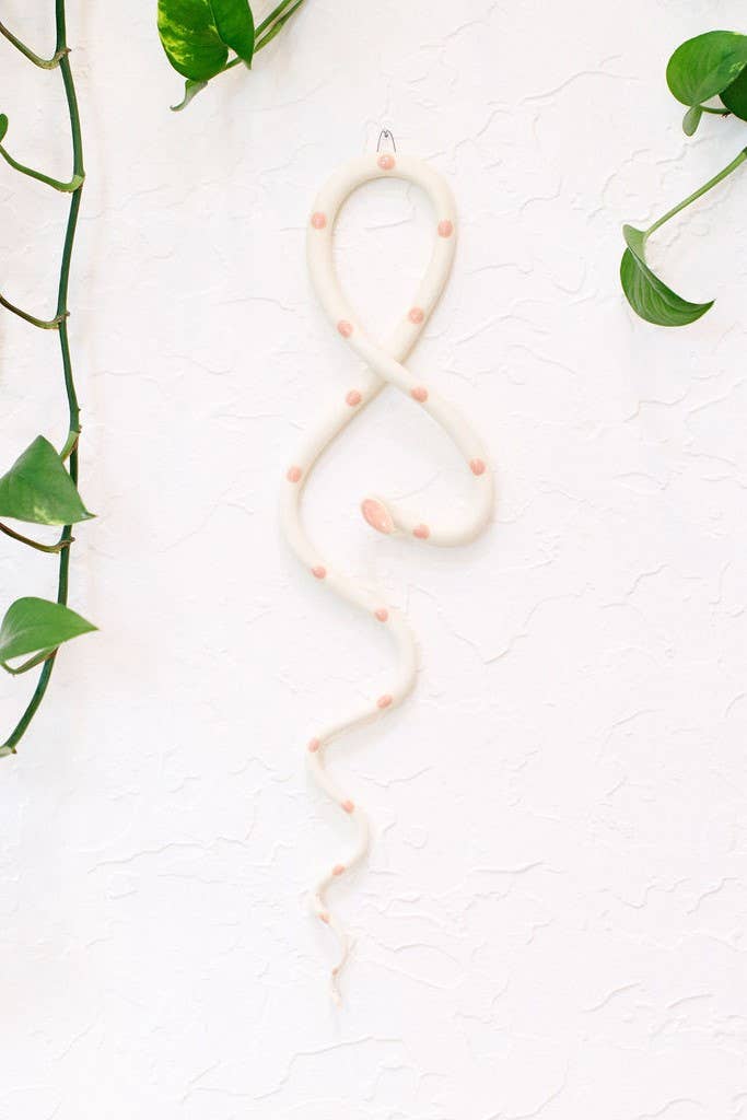 
                  
                    Ceramic Wall Snake, Large
                  
                