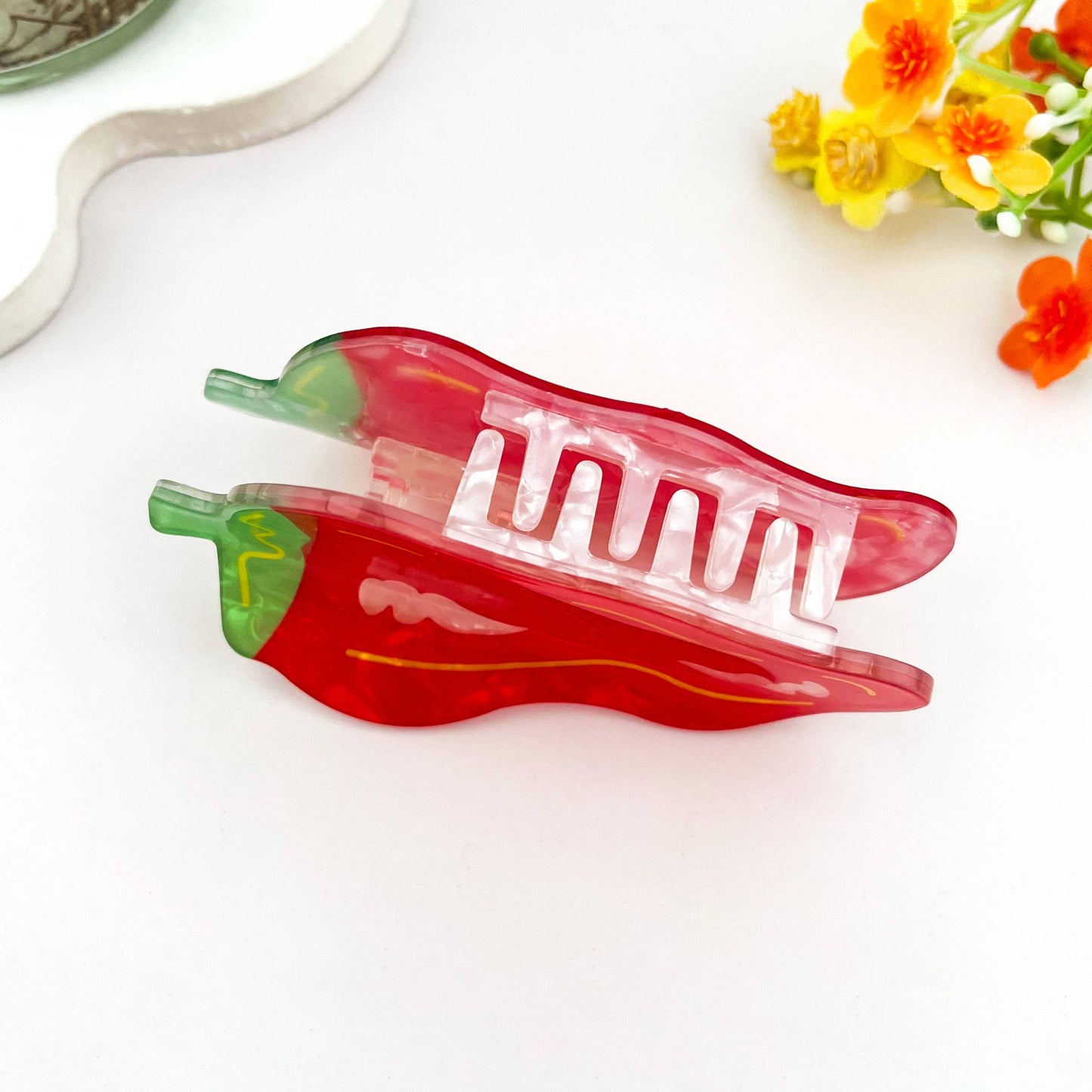 
                  
                    Chili Pepper Hair Claw
                  
                