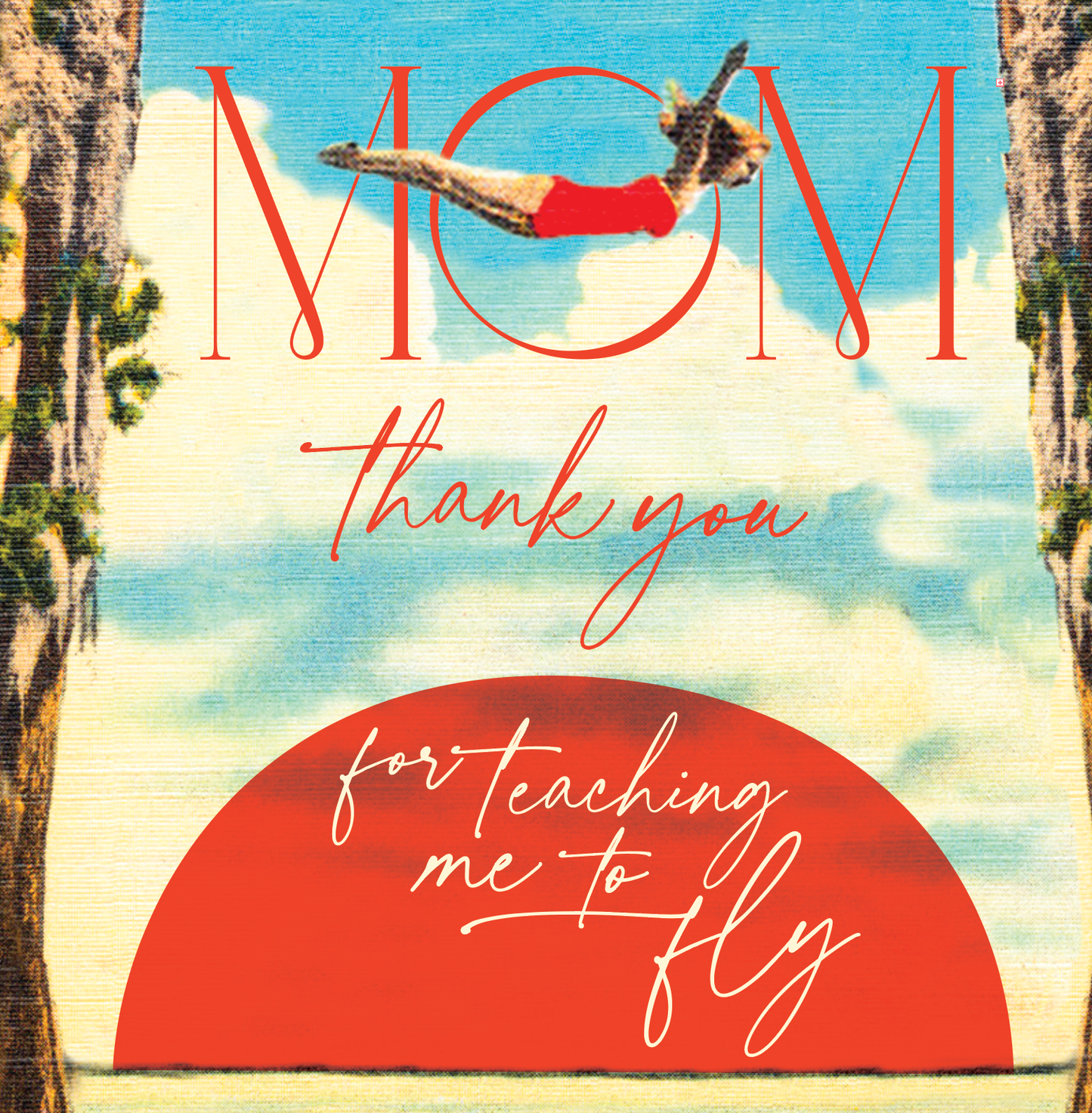
                  
                    Mom Thanks for Teaching Me Greeting Card
                  
                