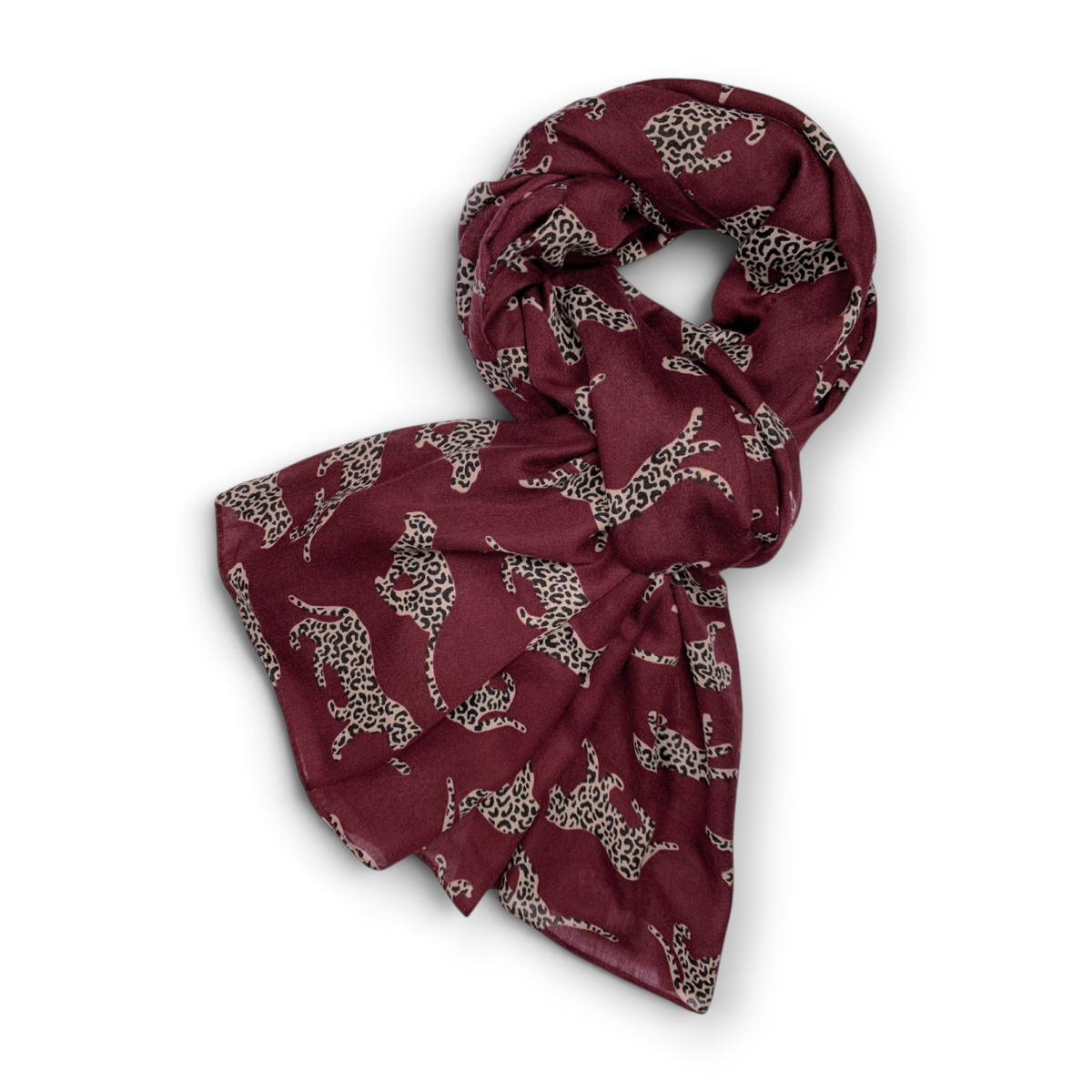 
                  
                    Pouncing Cheetah Cotton Blend Scarf
                  
                