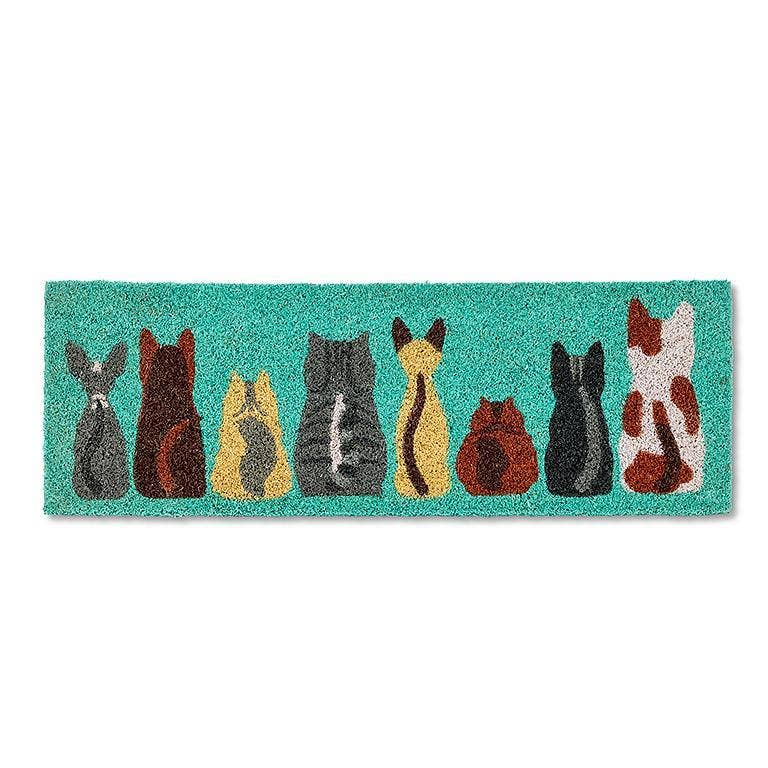 
                  
                    Row of Cats Balcony Doormat
                  
                