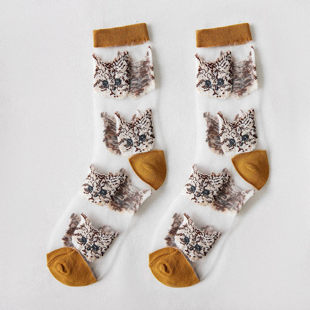 
                  
                    Sheer Cat Socks
                  
                