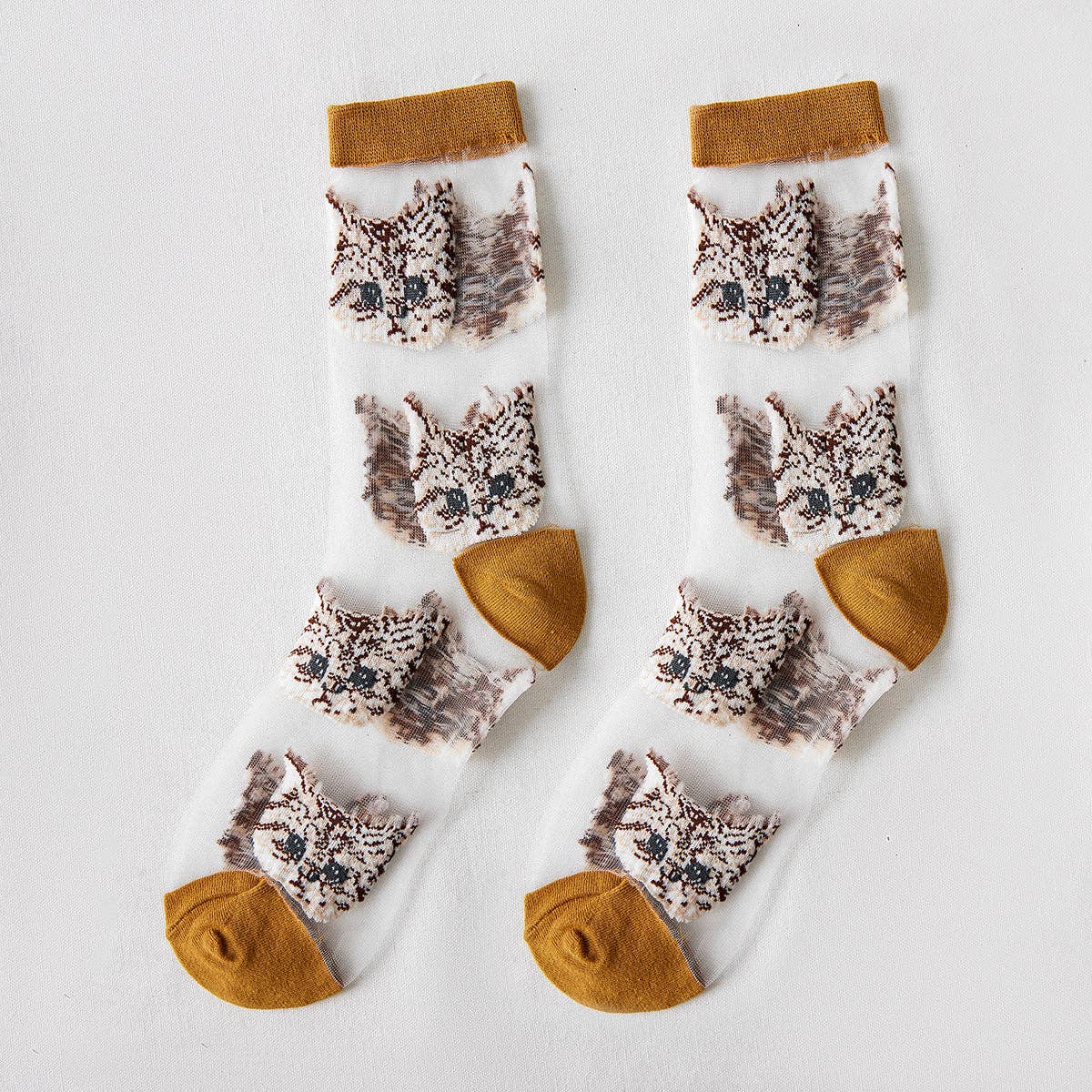 
                  
                    Sheer Cat Socks
                  
                