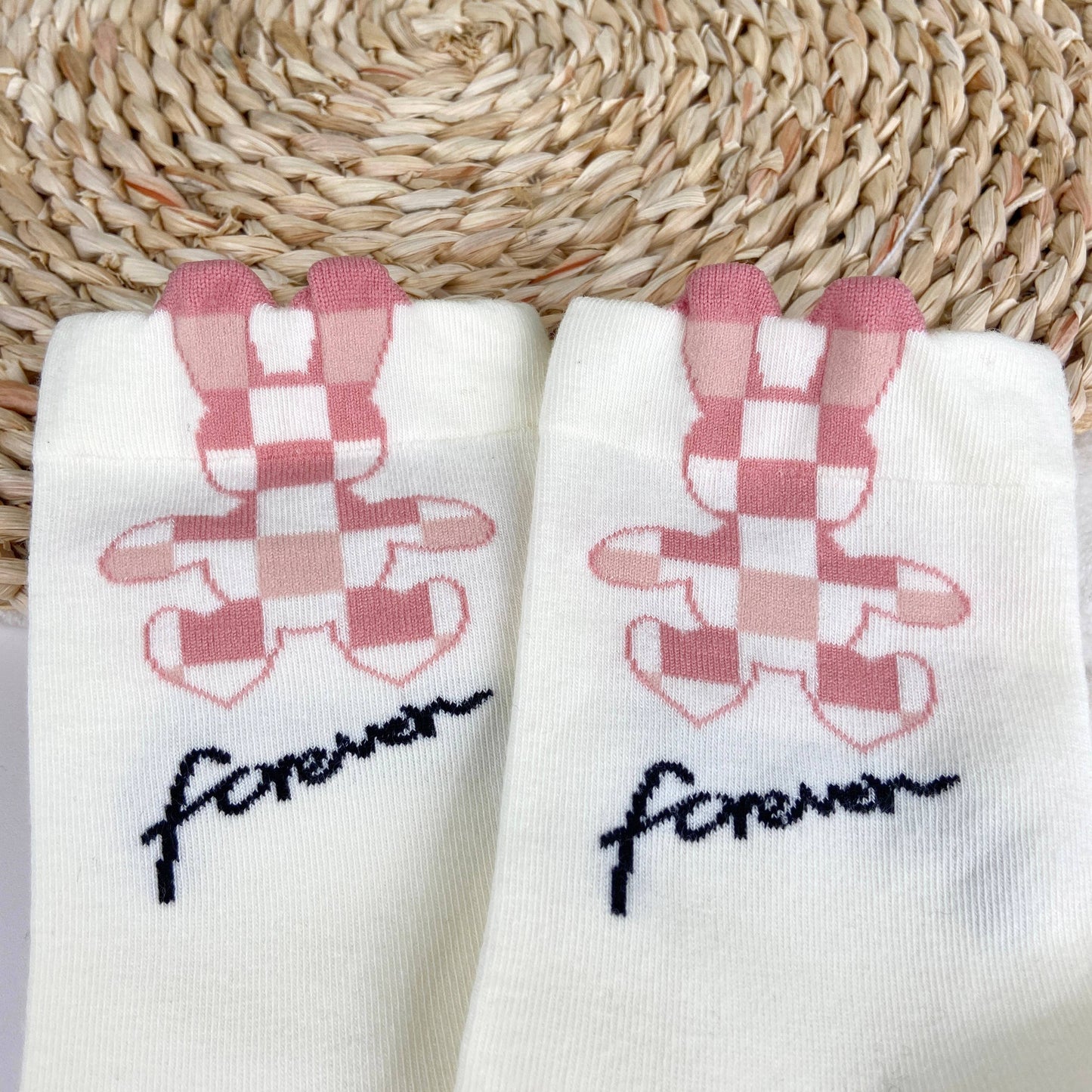 
                  
                    Peek-a-boo Floral Socks
                  
                