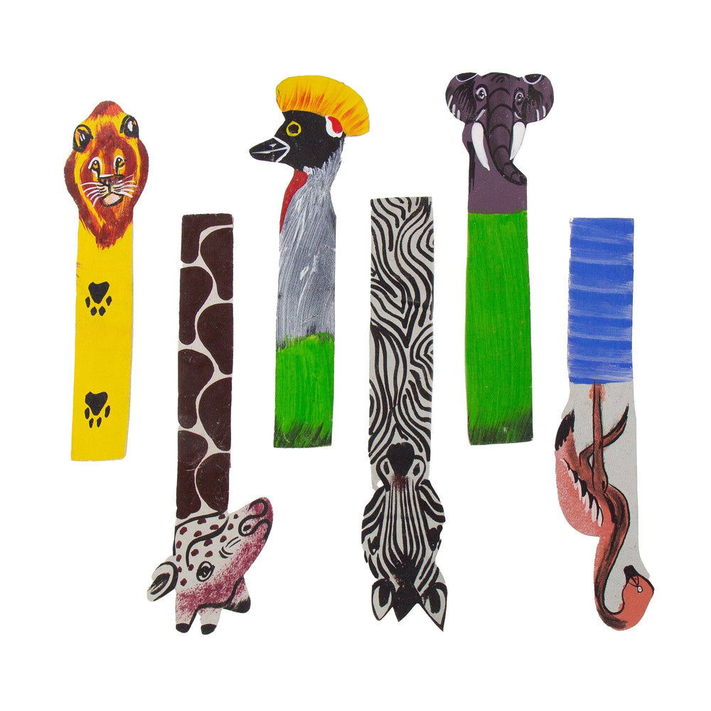 Animal Leather Bookmarks