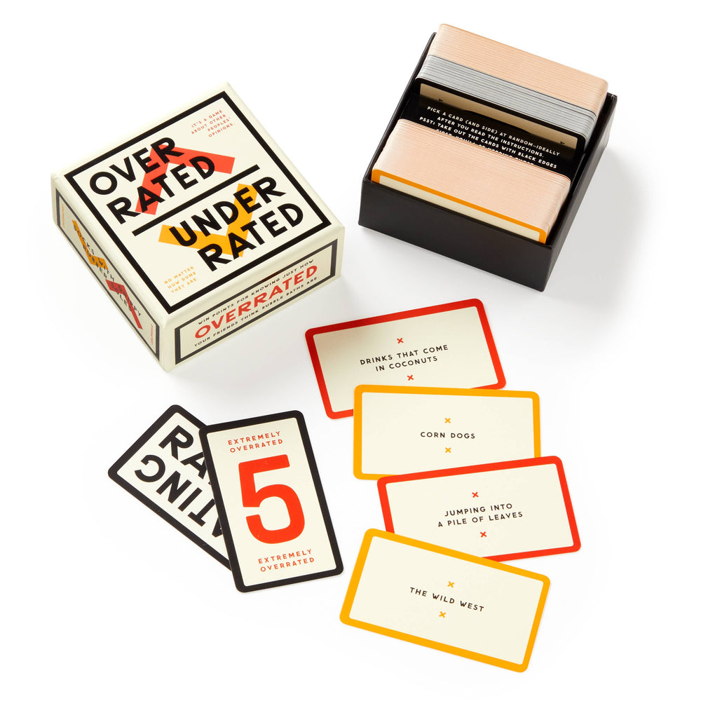 
                  
                    Overrated / Underrated Social Game by Brass Monkey
                  
                