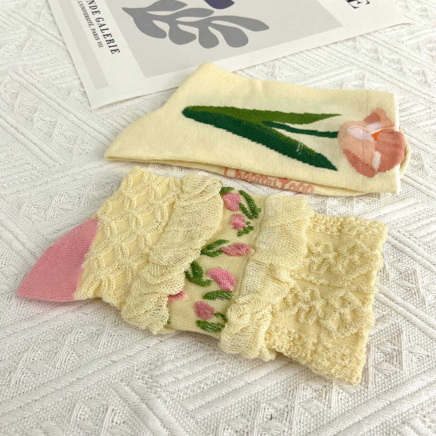 
                  
                    Sweetheart Vintage Floral Socks
                  
                