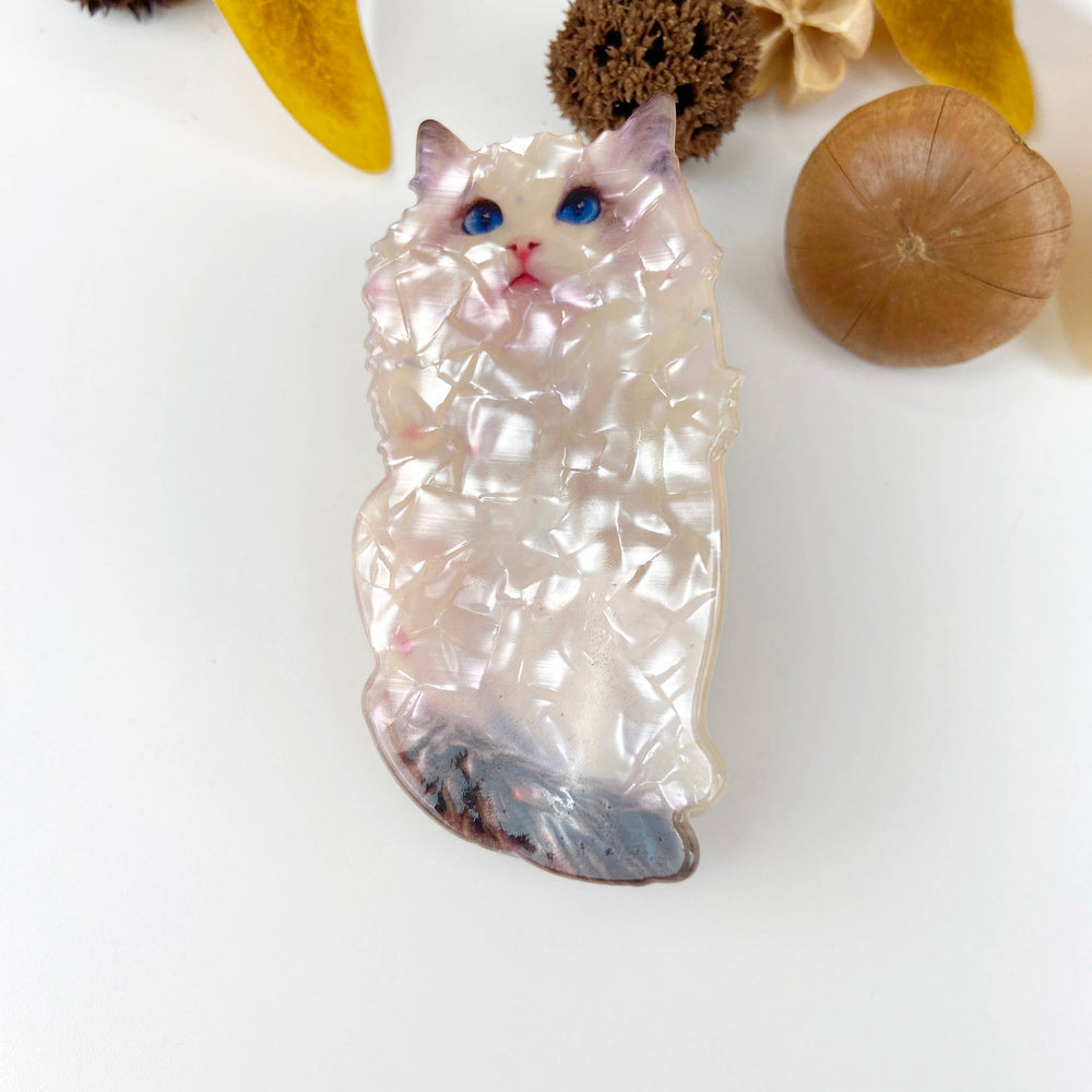 Champagne Cat Hair Claw No. 2