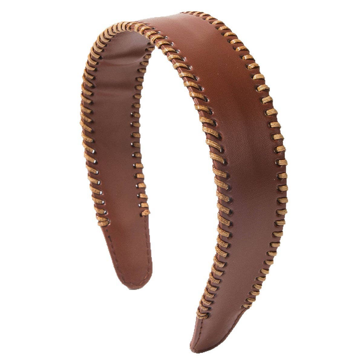 
                  
                    Wide Brim Leather Headband
                  
                