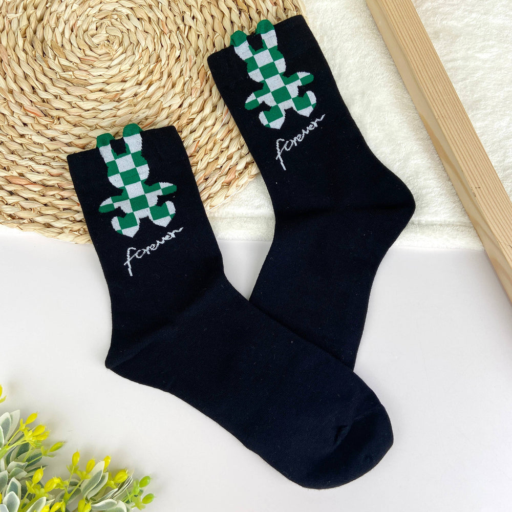 
                  
                    Peek-a-boo Floral Socks
                  
                