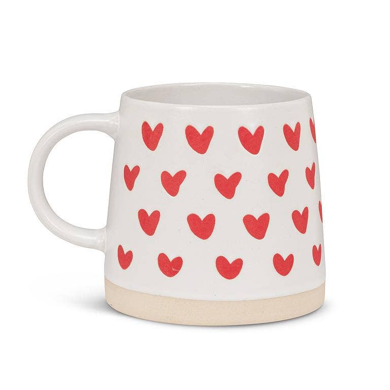 
                  
                    Hearts Wide Base Mug with Hearts (14oz)
                  
                