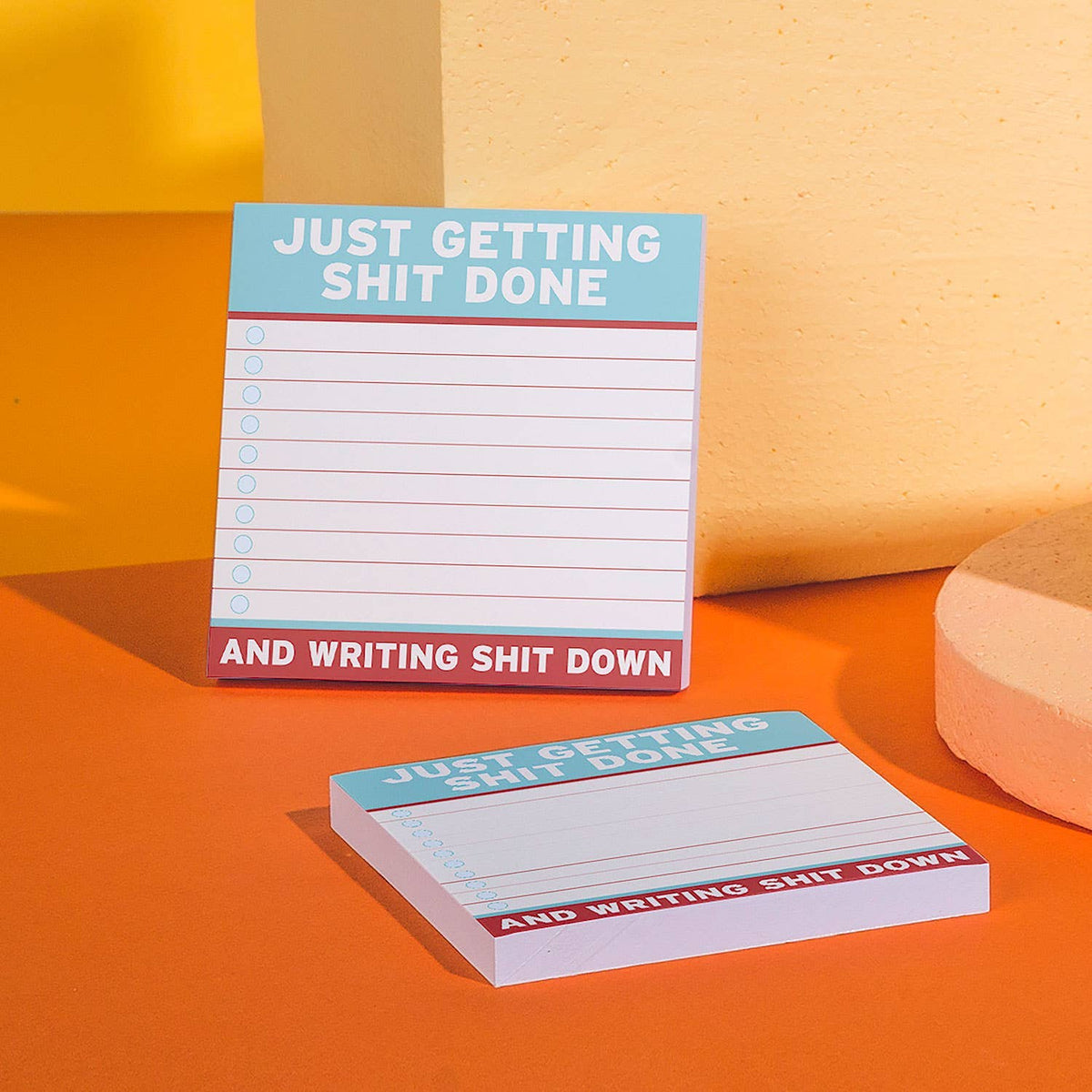 
                  
                    Getting Shit Done Large Sticky Notes: 4"x4" Sticky Notes
                  
                