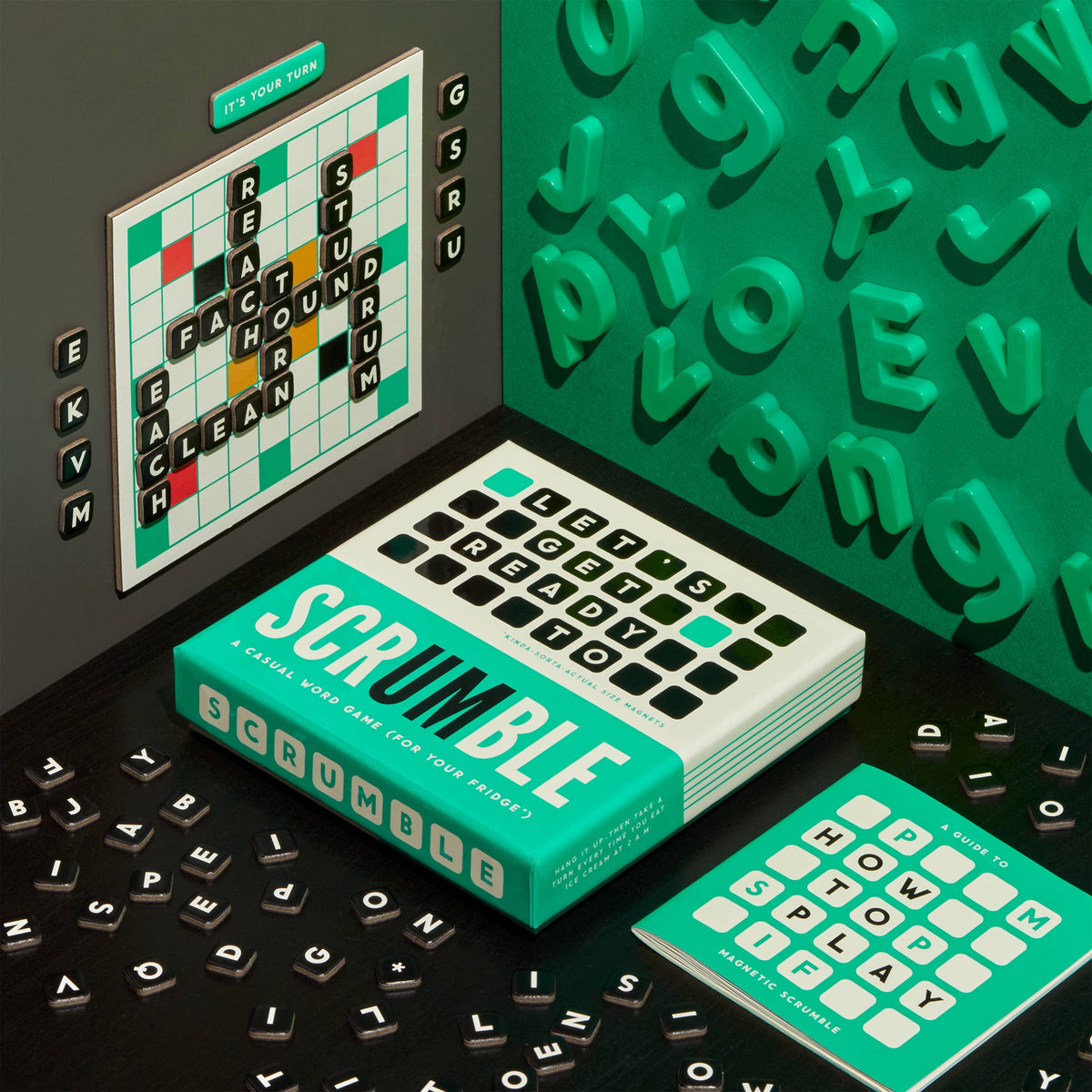 
                  
                    Scrumble Magnetic Fridge Game by Brass Monkey
                  
                