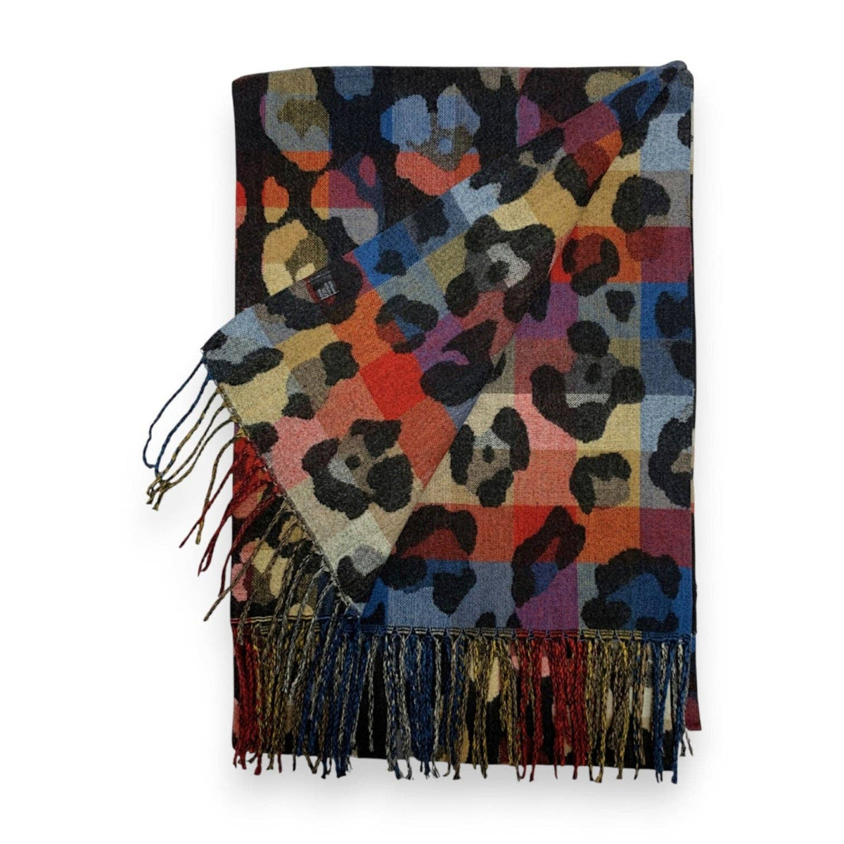
                  
                    Colour Play Leopard Cashmere Blend Winter Scarf
                  
                