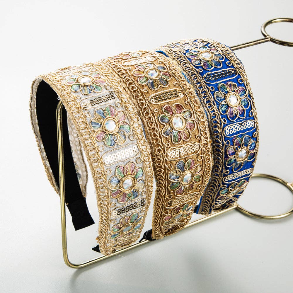 
                  
                    Vintage Baroque Embellished Headband
                  
                