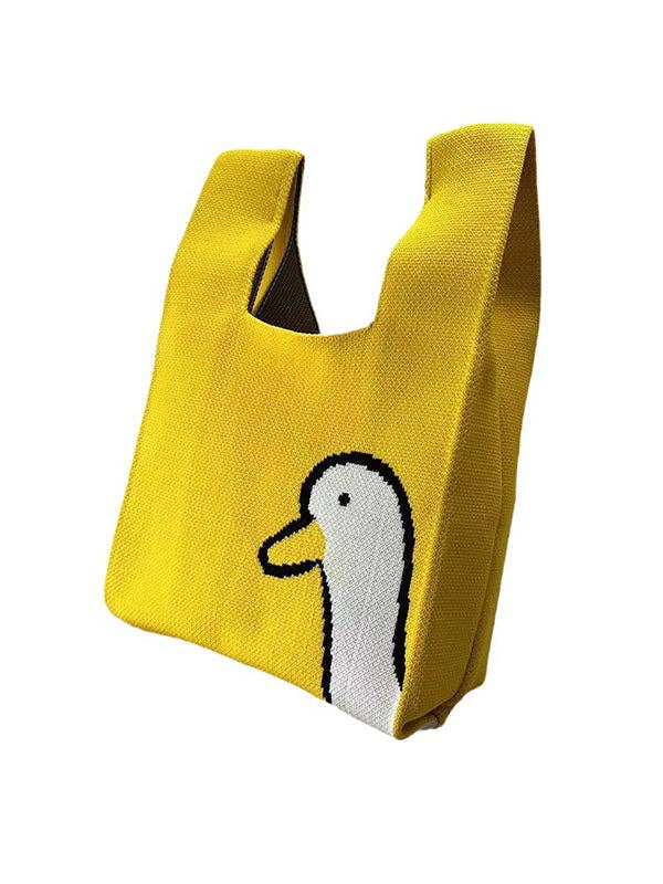 
                  
                    Knit Tote: Duck No. 2
                  
                