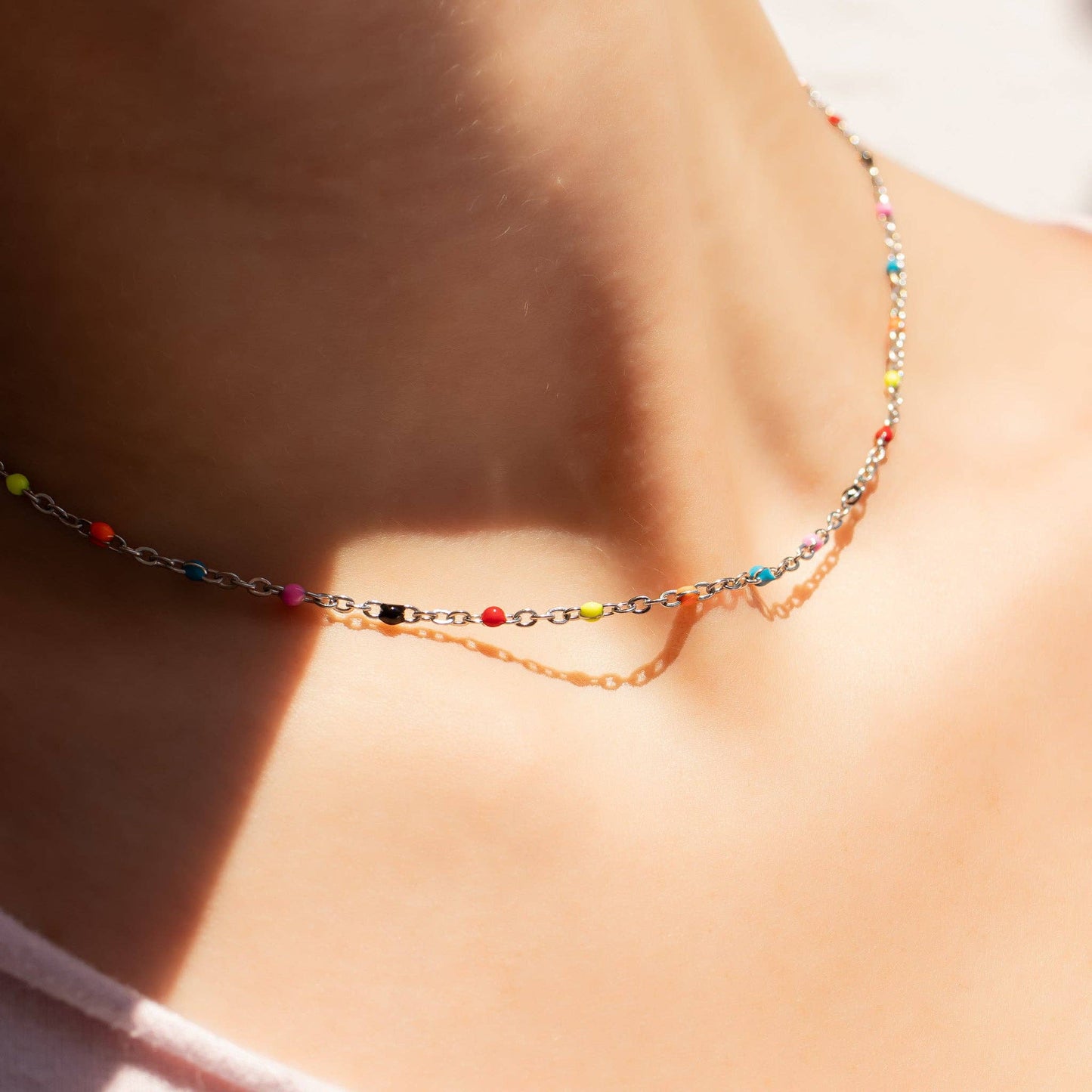 
                  
                    Confetti Chain Necklace
                  
                