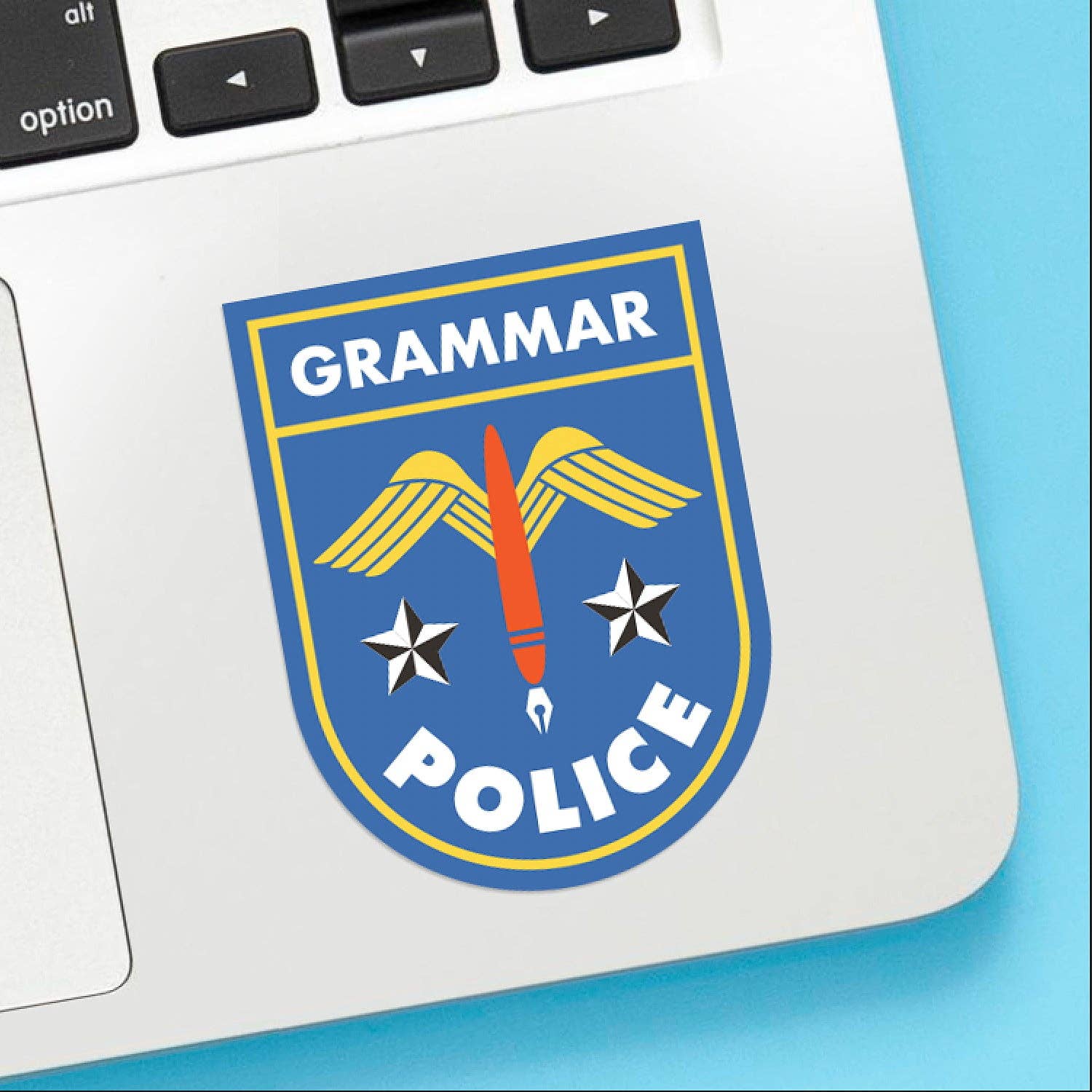 Grammar Police Sticker – Bowerbird
