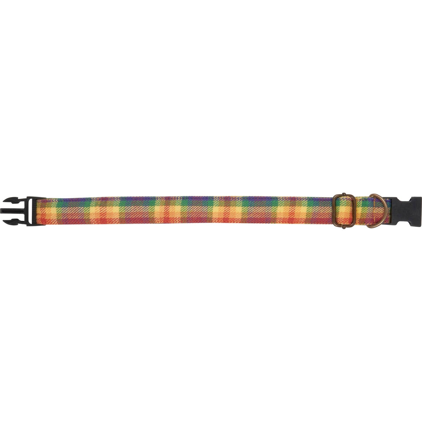 
                  
                    Rainbow Plaid Dog Collar
                  
                