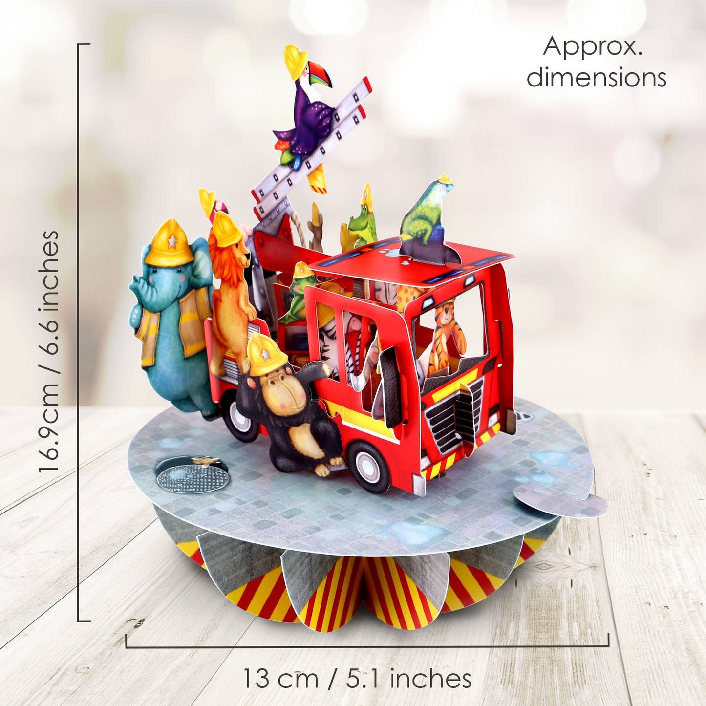 
                  
                    Fire Truck 3D Card
                  
                