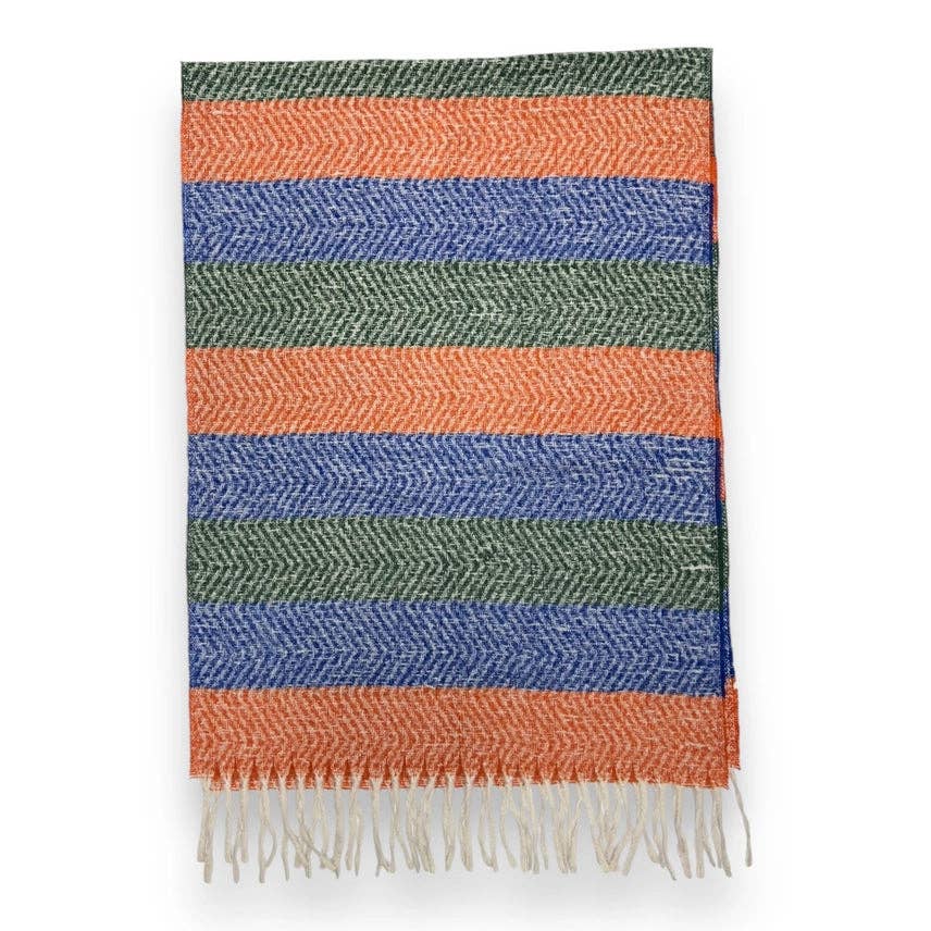 
                  
                    Zigzag Stripes Winter Scarf
                  
                